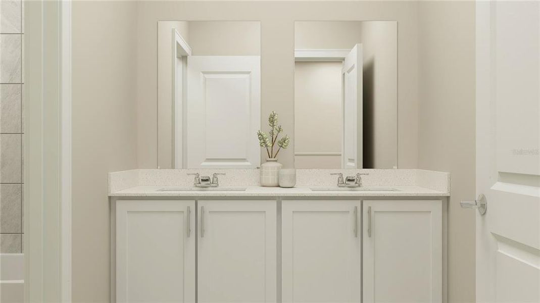 Close-up of interior finishes inside a home in The Glades at Crossprairie, St. Cloud (Image 17).