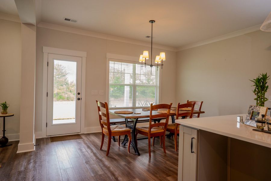 Furnished interior view inside a new home in Hewing Farms, Summerville (Image 34).