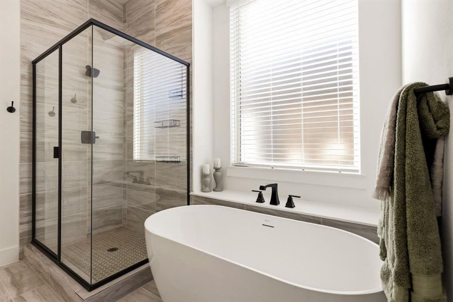 Furnished interior view inside a new home in The Villages of Hurricane Creek, Anna (Image 9).