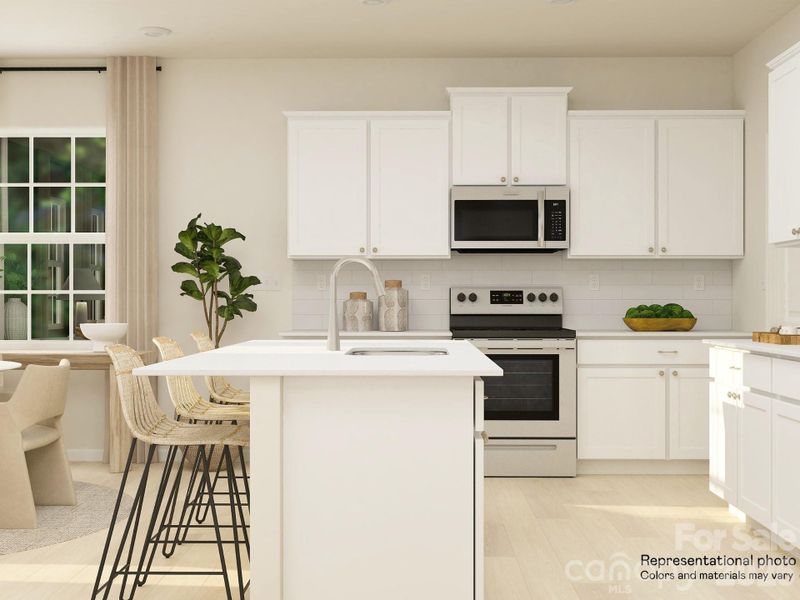 Furnished interior view inside a new home in Shannon Woods, Maiden (Image 8).