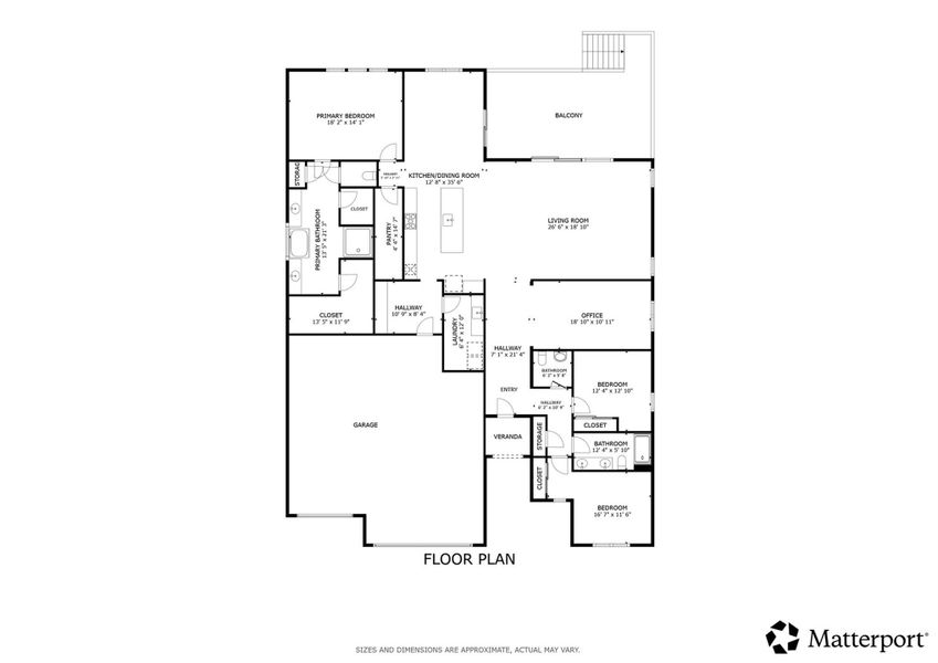 2D floor plan layout of this home in , Liberty Hill, TX (Image 4). 2D floor plan layout of this home in , Liberty Hill, TX (Image 4).