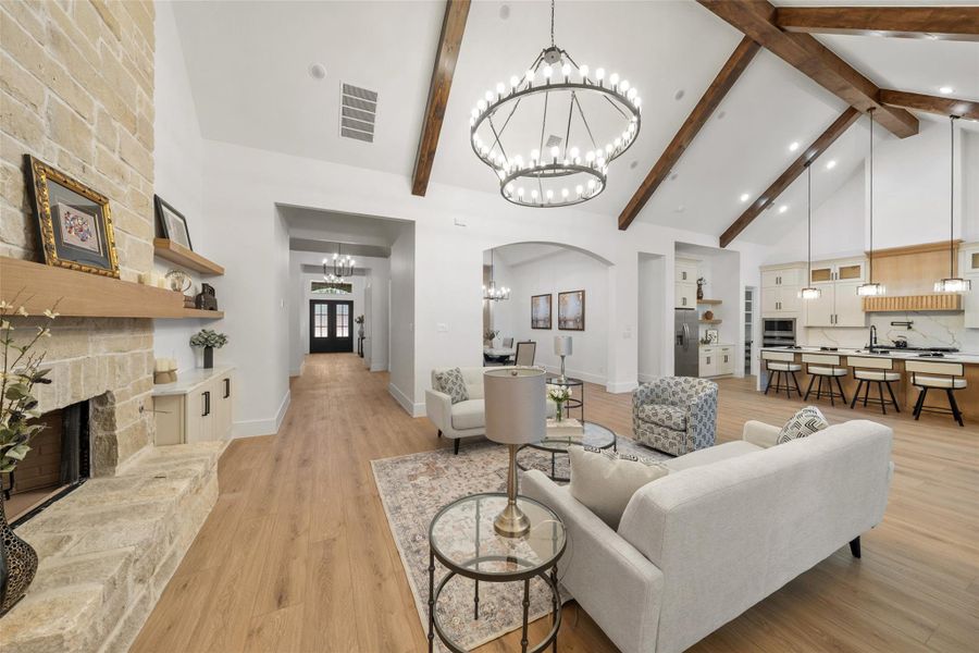 Furnished interior view inside a new home in , Montgomery (Image 13).