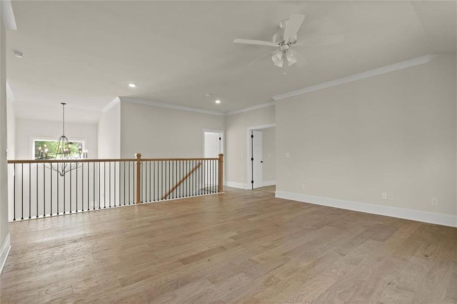 Spacious, unfurnished interior of a new home in , Flowery Branch (Image 12).