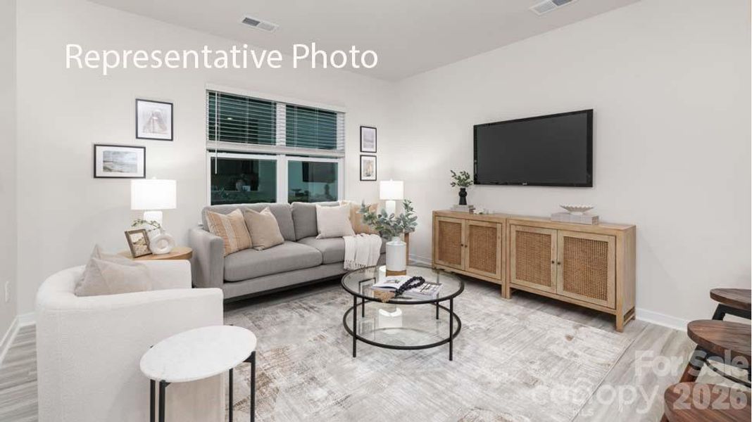 Furnished interior view inside a new home in Clark Creek Landing, Lincolnton (Image 7).