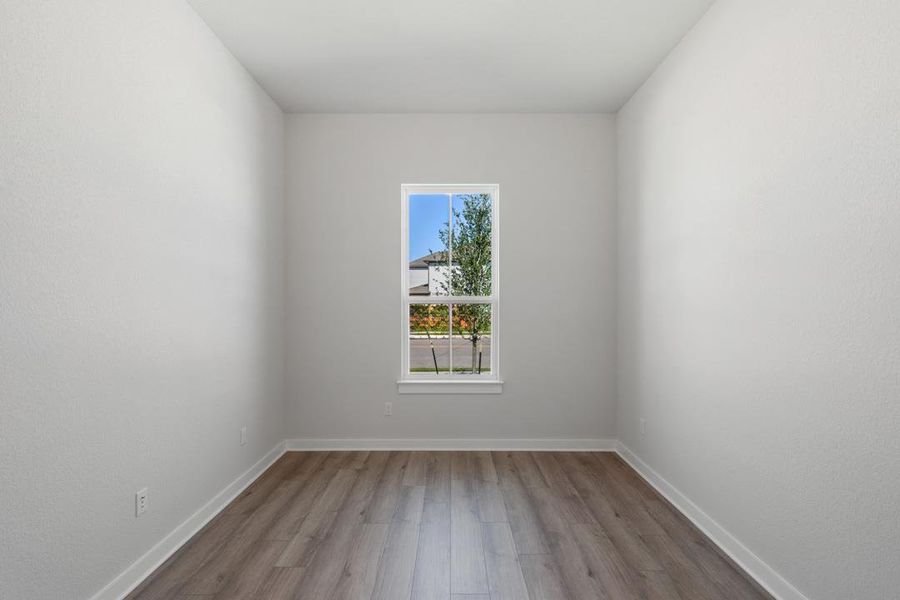 Spacious, unfurnished interior of a new home in Arbor Collection at Lariat, Liberty Hill (Image 25). Spacious, unfurnished interior of a new home in Arbor Collection at Lariat, Liberty Hill (Image 25).