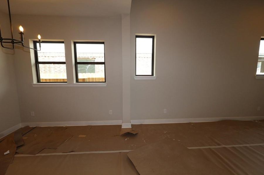 Spacious, unfurnished interior of a new home in Grange 45' Homesites, Katy (Image 14).