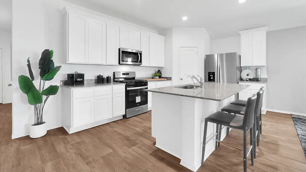 Furnished interior view inside a new home in Tamarron, Fulshear (Image 3).