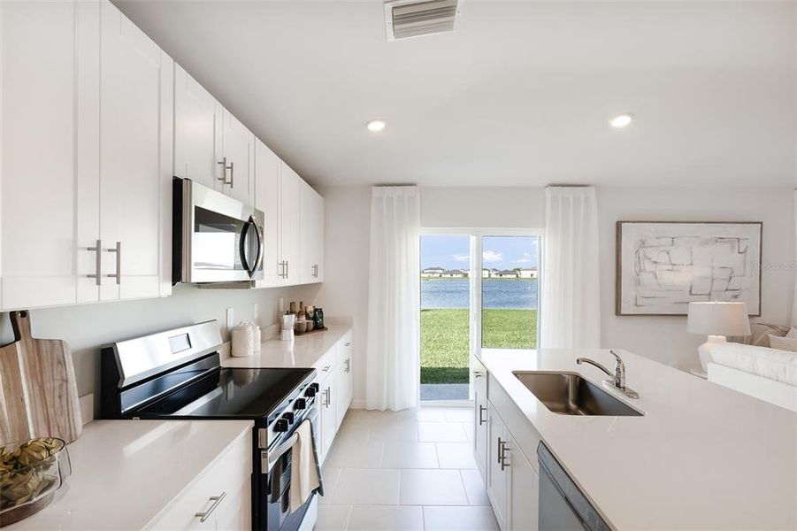 Furnished interior view inside a new home in , North Port (Image 17).