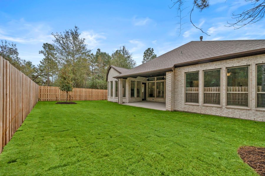 Exterior details and patio area of a home in COLTON, Montgomery (Image 4).
