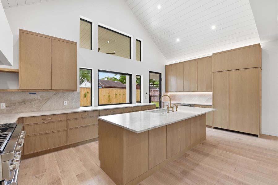 Furnished interior view inside a new home in , Houston (Image 13).