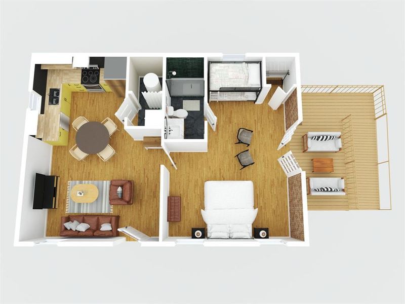 GUEST HOUSE Floor Plan