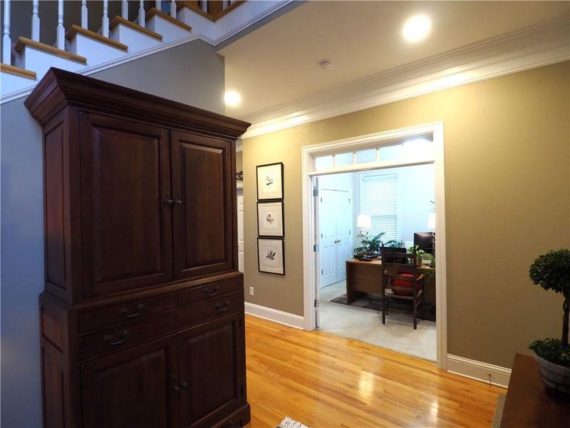 Furnished interior view inside a new home in , Brookhaven (Image 39).