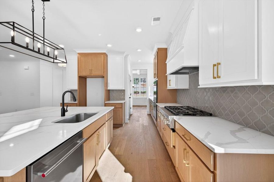 Furnished interior view inside a new home in , Marietta (Image 8).