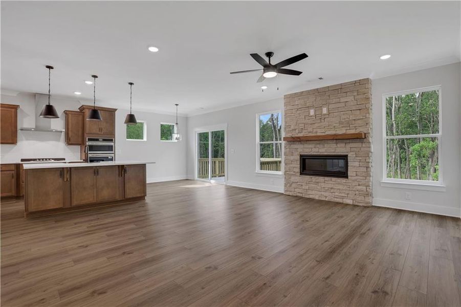 Spacious, unfurnished interior of a new home in , Loganville (Image 41). Spacious, unfurnished interior of a new home in , Loganville (Image 41).