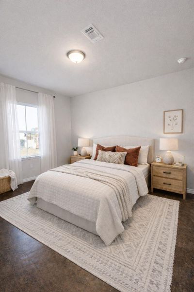 Furnished interior view inside a new home in , Willis (Image 4). Furnished interior view inside a new home in , Willis (Image 4).