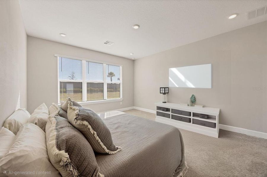 Furnished interior view inside a new home in Esplanade at Artisan Lakes, Palmetto (Image 27).