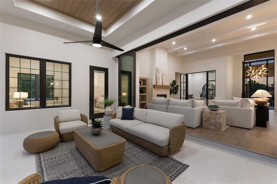 Furnished interior view inside a new home in , Sarasota (Image 5).