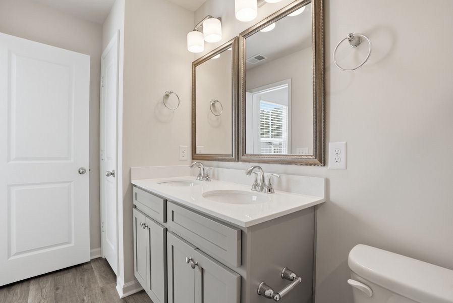 Representative furnished interior of a home built from the Aspen 3 Exterior by McGuinn Homes in Liberty Village, Hinesville (Image 29).