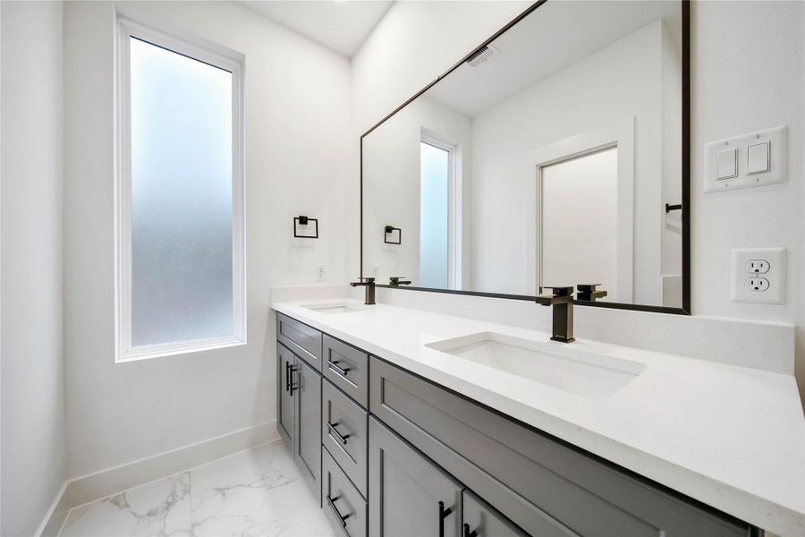 Furnished interior view inside a new home in , Houston (Image 12).