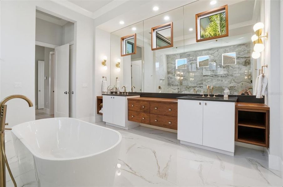 Furnished interior view inside a new home in , Parrish (Image 14).