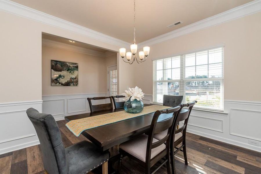 Furnished interior view inside a new home in Jones Ridge, Dallas (Image 16).