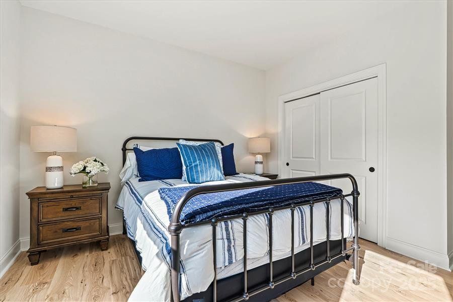 Furnished interior view inside a new home in The Courtyards at Lake Davidson, Mooresville (Image 5).