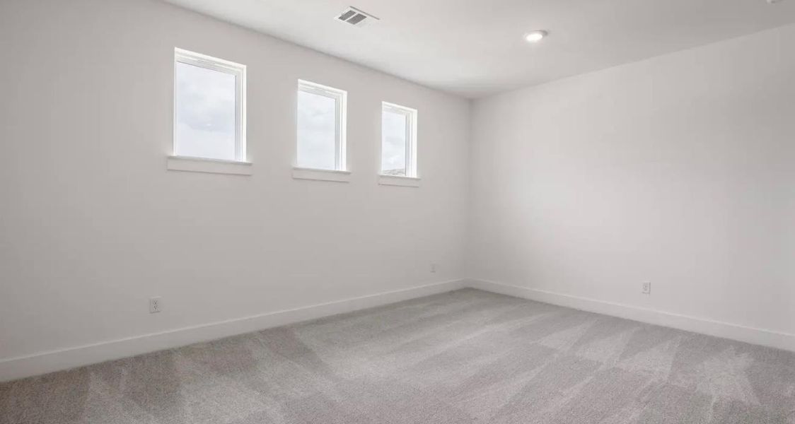 Spacious, unfurnished interior of a new home in , Kyle (Image 9).