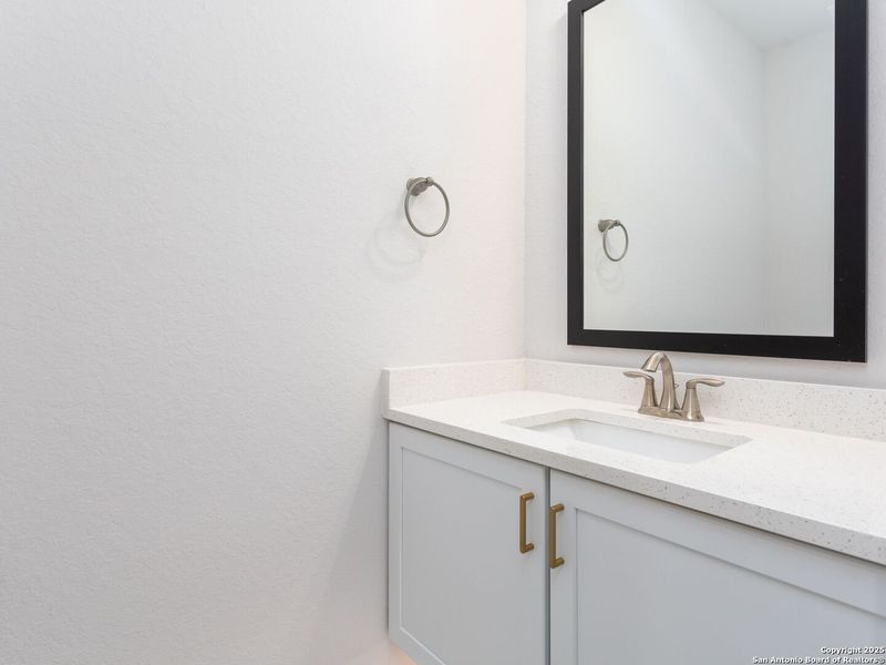 Close-up of interior finishes inside a home in Victoria Commons, San Antonio (Image 16).