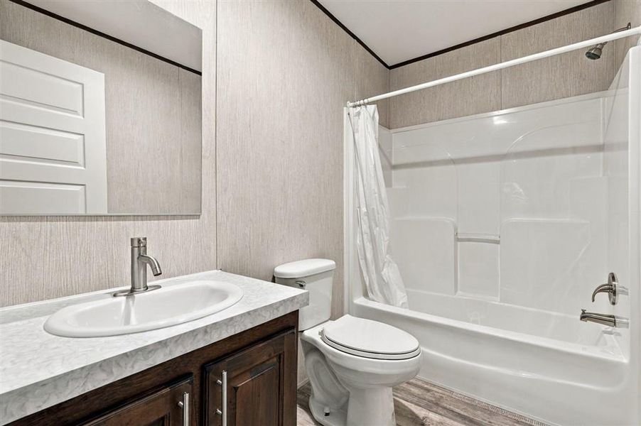Furnished interior view inside a new home in , Dawsonville (Image 3).