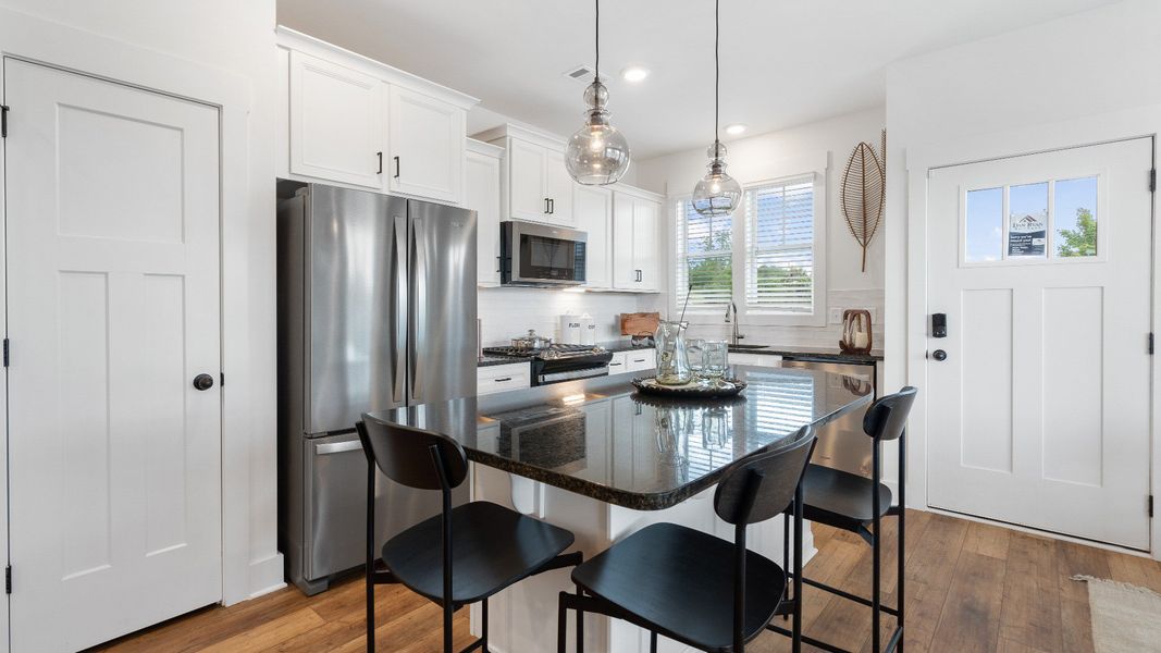 Kitchen of the Rochester Design by DRB Homes