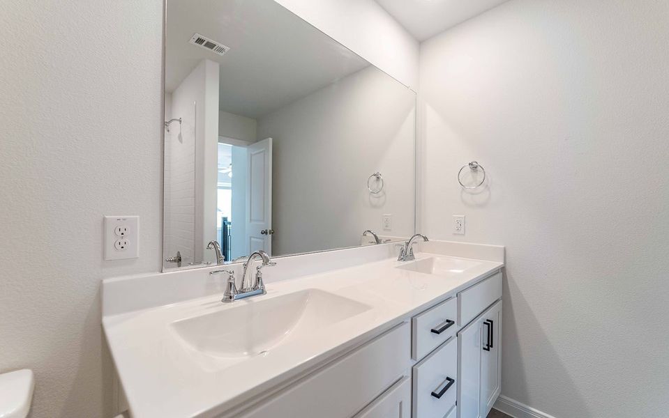 Furnished interior view inside a new home in Solterra, Mesquite (Image 8).
