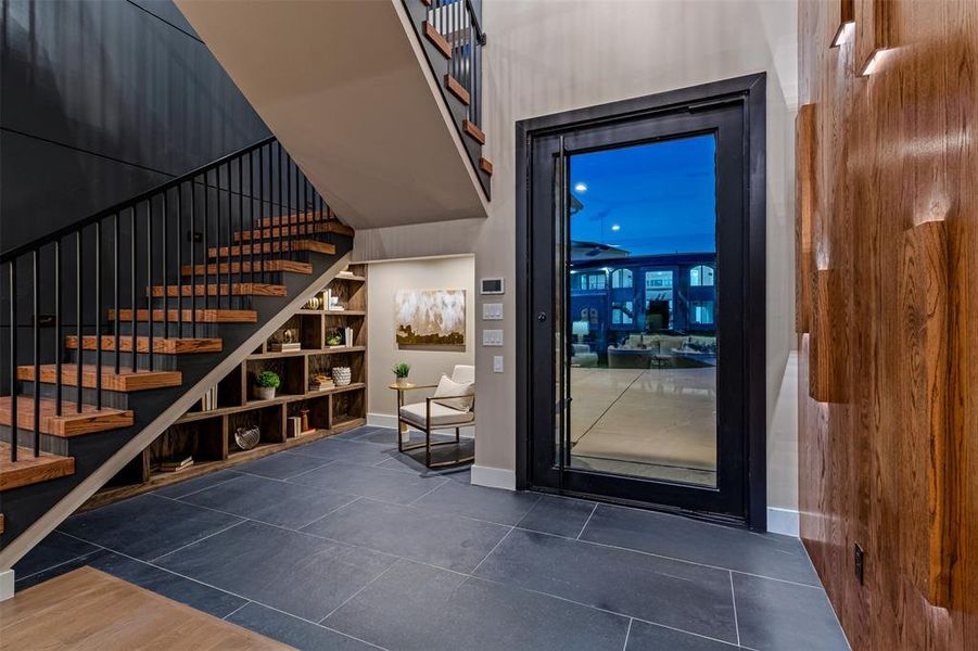 Exterior details and patio area of a home in , Heath (Image 21).