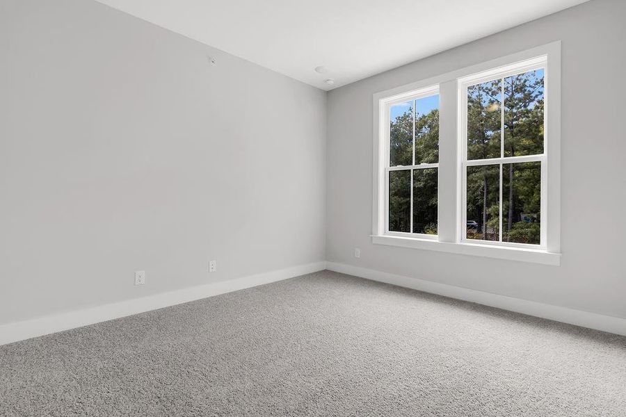 Spacious, unfurnished interior of a new home in Echo Park, Suwanee (Image 11). Spacious, unfurnished interior of a new home in Echo Park, Suwanee (Image 11).