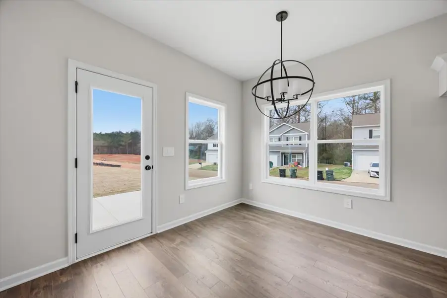 Spacious, unfurnished interior of a new home in Creekside Manor, Thomaston (Image 11). Spacious, unfurnished interior of a new home in Creekside Manor, Thomaston (Image 11).