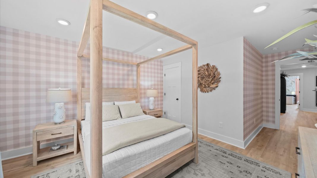 Representative furnished interior of a home built from the Lochlan by DRB Homes in Village at Midway, Anderson (Image 14).