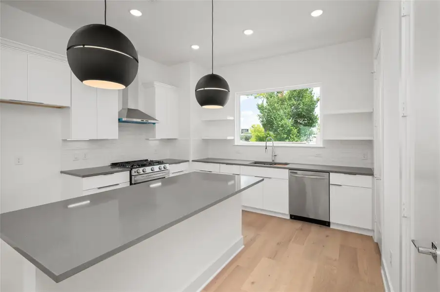 Furnished interior view inside a new home in , Houston (Image 10).