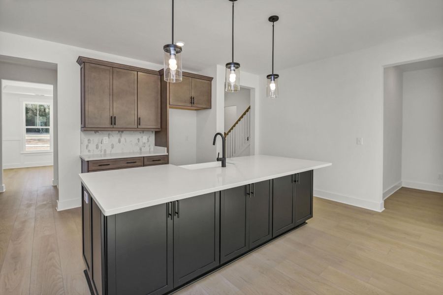Furnished interior view inside a new home in Clubside Reserve at Summerlake, Lexington (Image 15).