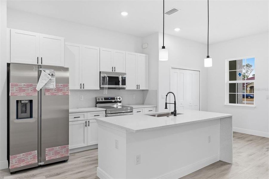 Furnished interior view inside a new home in , Ocala (Image 11).