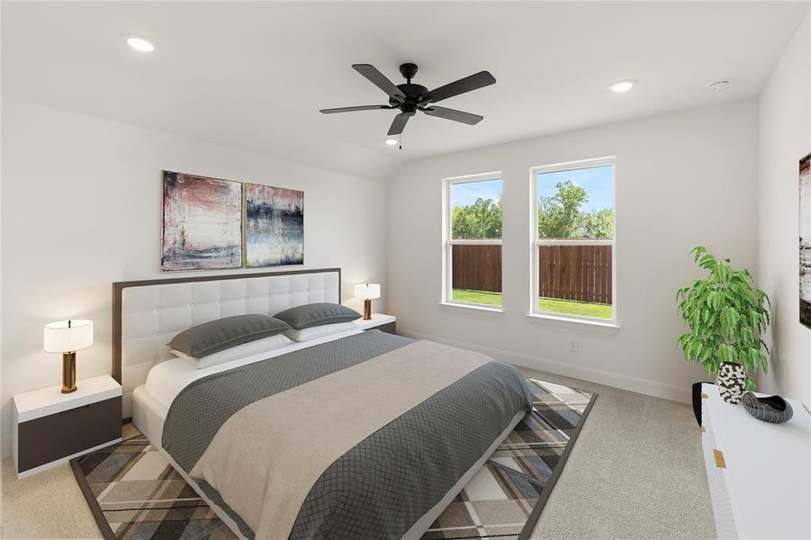 Furnished interior view inside a new home in Creekside, Royse City (Image 6). Furnished interior view inside a new home in Creekside, Royse City (Image 6).