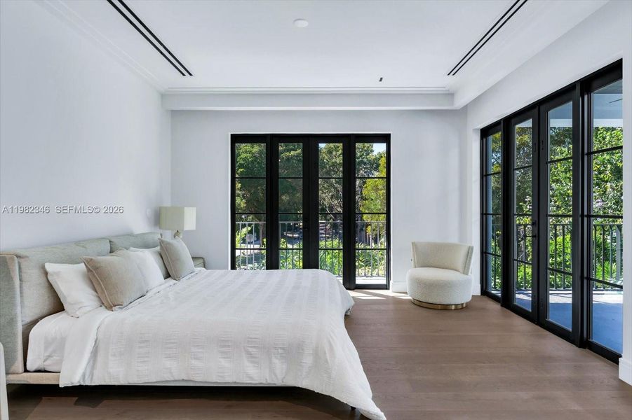Furnished interior view inside a new home in , Miami (Image 7).