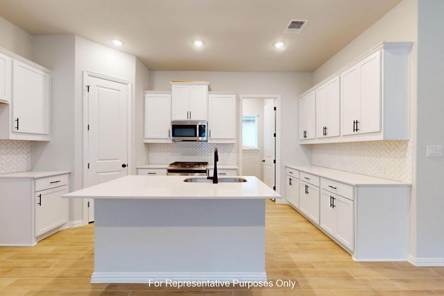 Furnished interior view inside a new home in Heritage, Dripping Springs (Image 11). Furnished interior view inside a new home in Heritage, Dripping Springs (Image 11).