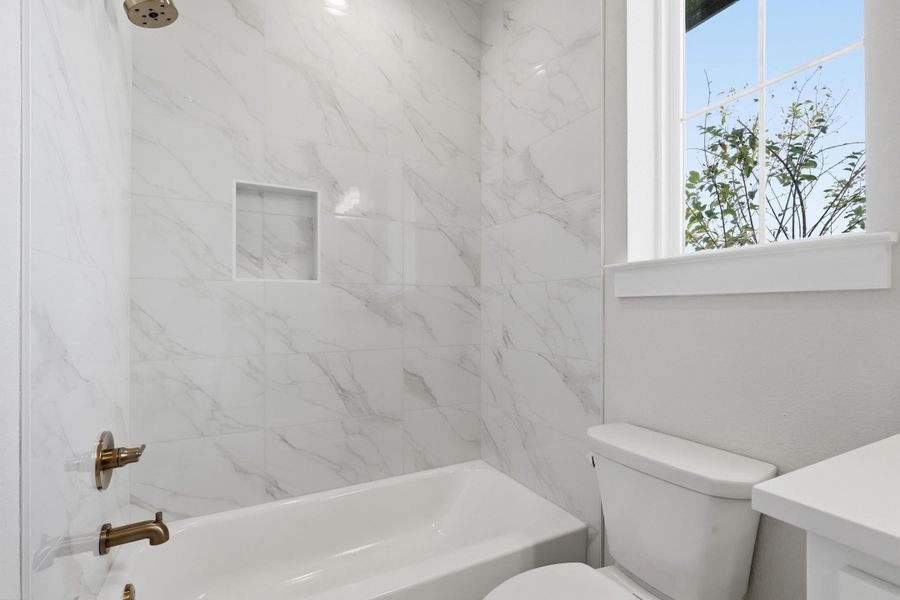 Furnished interior view inside a new home in Aledo Heights - Aledo ISD, Aledo (Image 11).