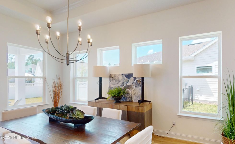 Furnished interior view inside a new home in Courtney Chase, St. Augustine (Image 36). Furnished interior view inside a new home in Courtney Chase, St. Augustine (Image 36).