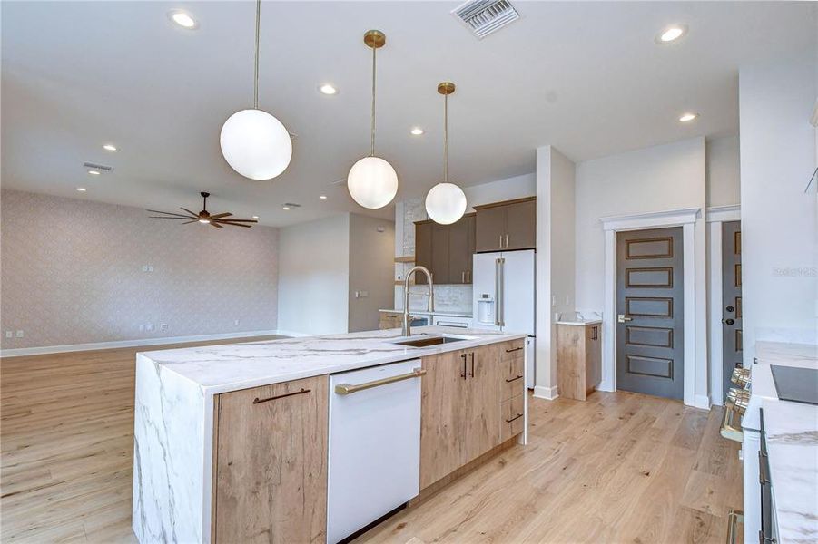 Furnished interior view inside a new home in , Tampa (Image 10).