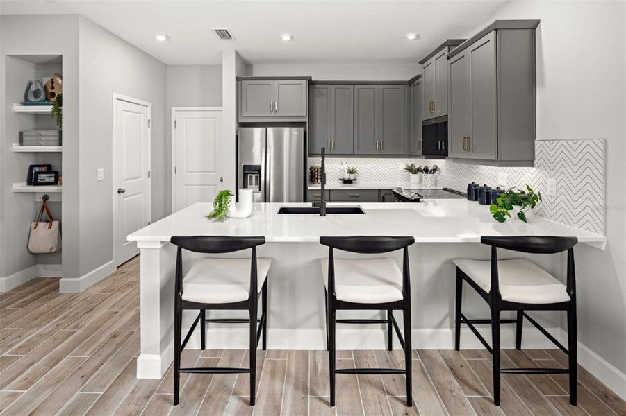 Furnished interior view inside a new home in Gardenia Reserve, Apopka (Image 8).