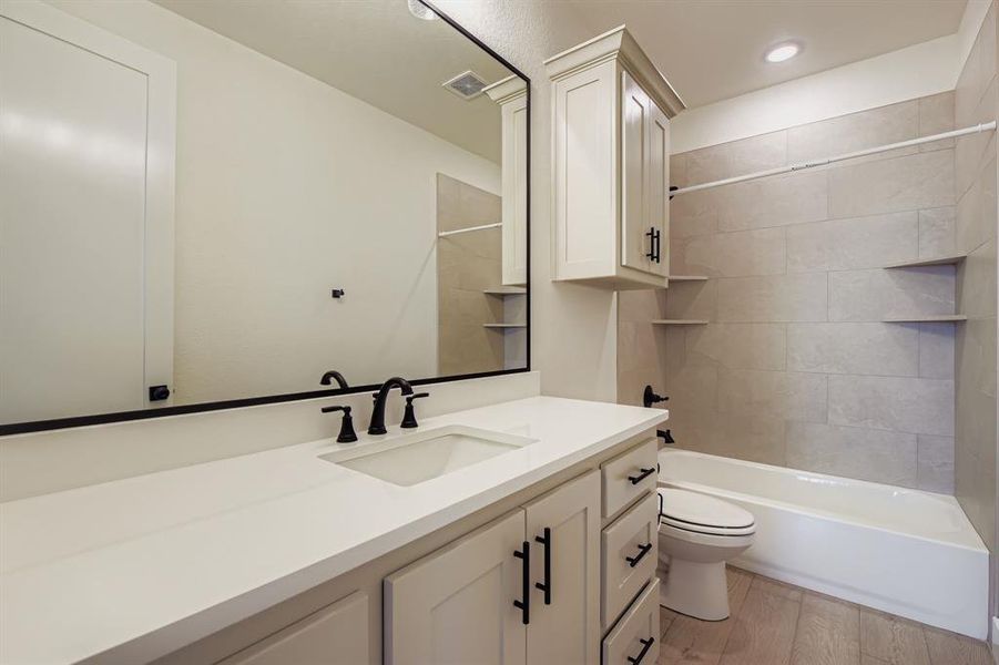 Furnished interior view inside a new home in , Springtown (Image 9). Furnished interior view inside a new home in , Springtown (Image 9).