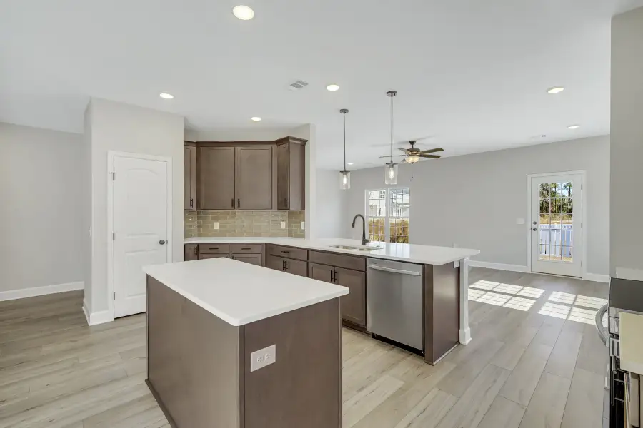 Fripp – Open Kitchen and Living Area Fripp – Open Kitchen and Living Area