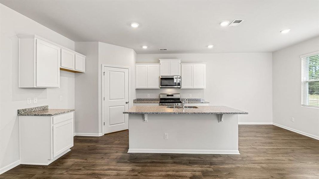 Furnished interior view inside a new home in Poplar Preserve, Newnan (Image 4).
