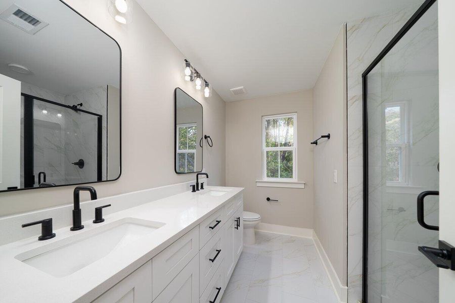 Furnished interior view inside a new home in , Summerville (Image 13).