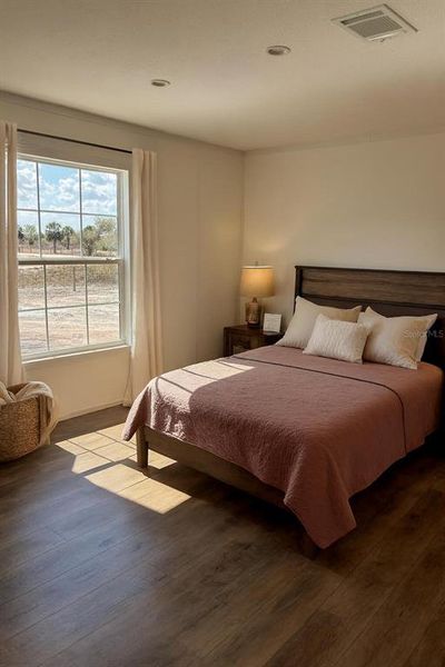 Furnished interior view inside a new home in , Okeechobee (Image 7).